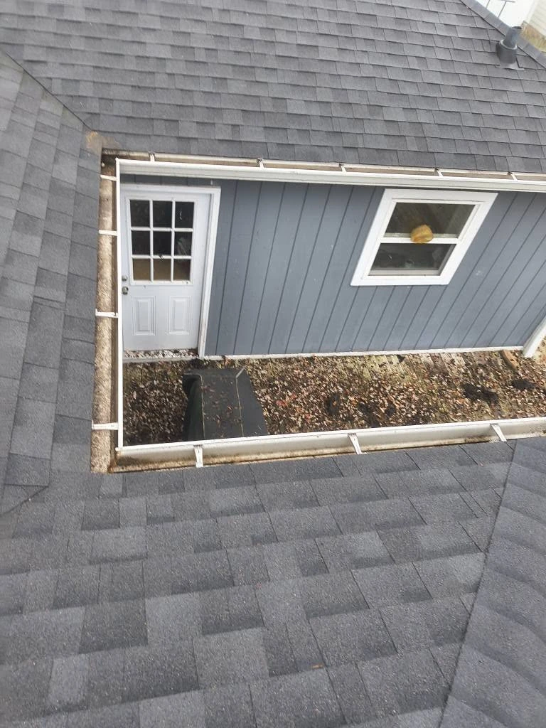 Residential gutter service